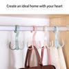 Clothes Hanger Closet Cabinet Tie Scarf Bag Rack Hanging Coat Storage Hook Organizer Household Balcony Drying Organization