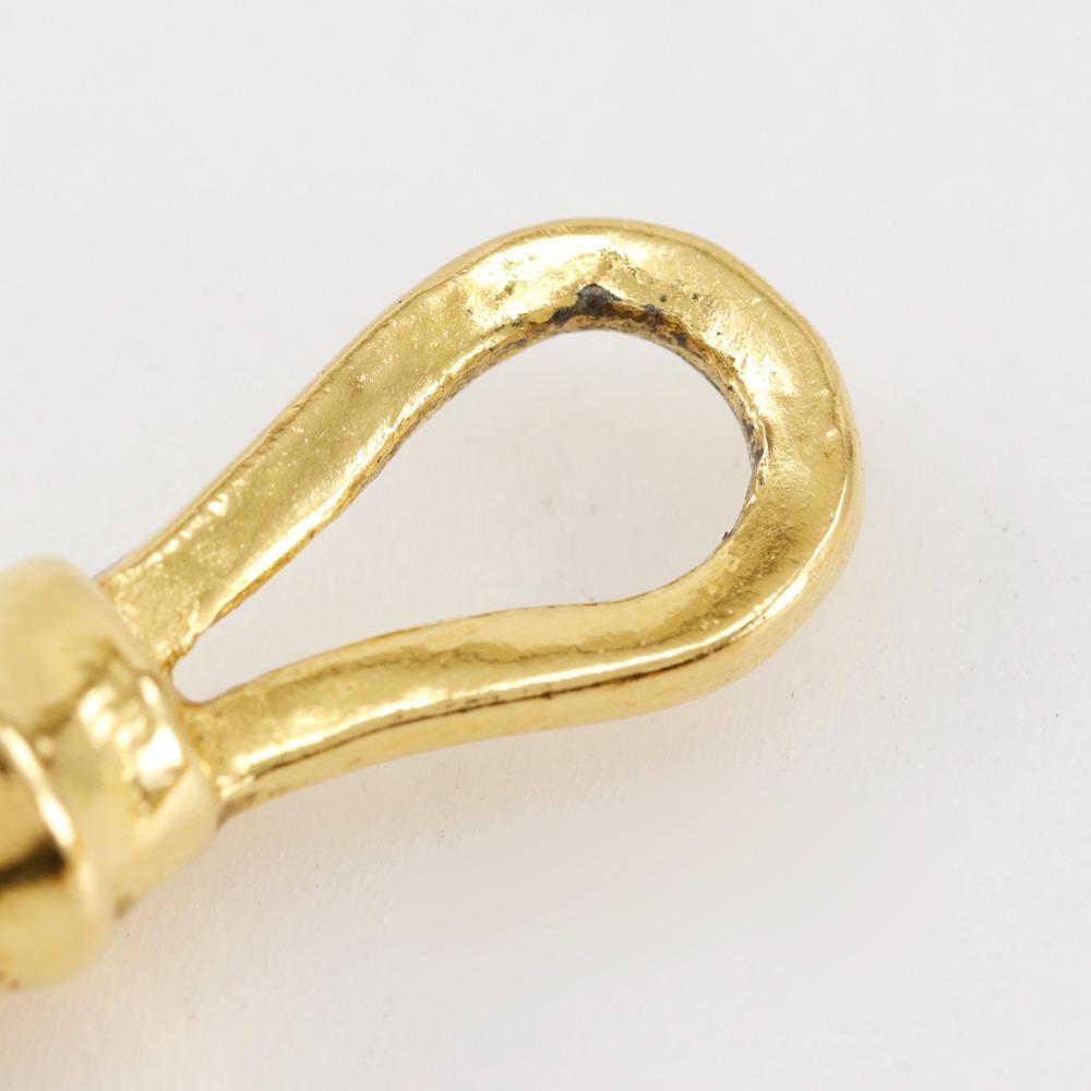 Chanel COCO Mark Necklace Vintage Plated Gold 84.6g Women Used