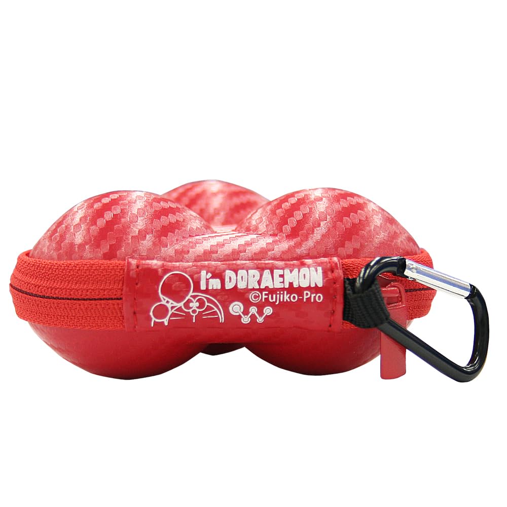 TWC I'm DORAEMON Ball Case Table Tennis DONIC Doraemon (Red)