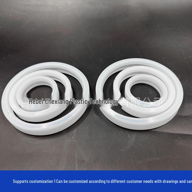 Silicone Groove Clamp Seal Ring for Sanitary Quick-Connect Pipe Fittings in Firefighting Systems.
