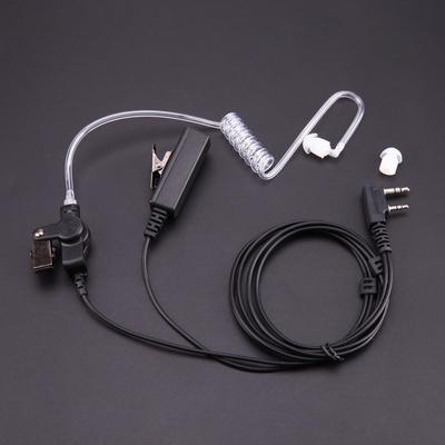 For Baofeng Kenwood UV-5R Radios Microphone Earphone Earbud Earpiece Headphone 2 Pin Covert Acoustic Tube Earpiece Headset Mic