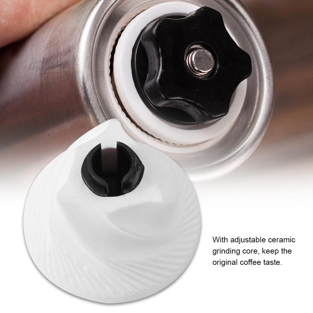 Portable Ceramic Burr Manual Coffee Grinder Core for Home Office Hand Crank Bean Mill Accessories