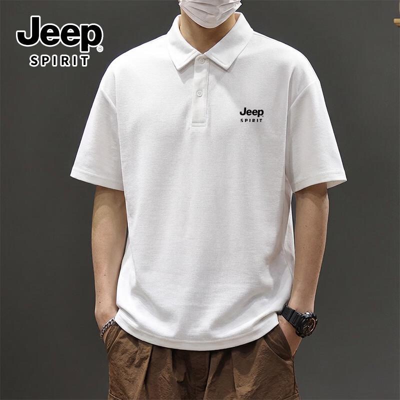 Polo JEEP SPIRIT из плотного хлопкового пике 5XL