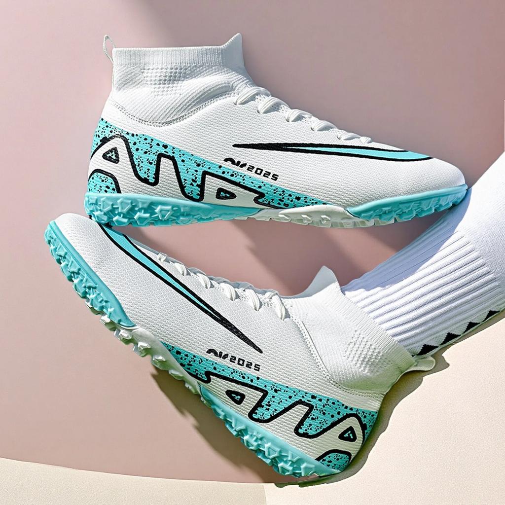 Original Men Soccer Shoes Outdoor Football Boots Field Turf Cleats Society Footeball Shoes Professional High Quality Sneaker