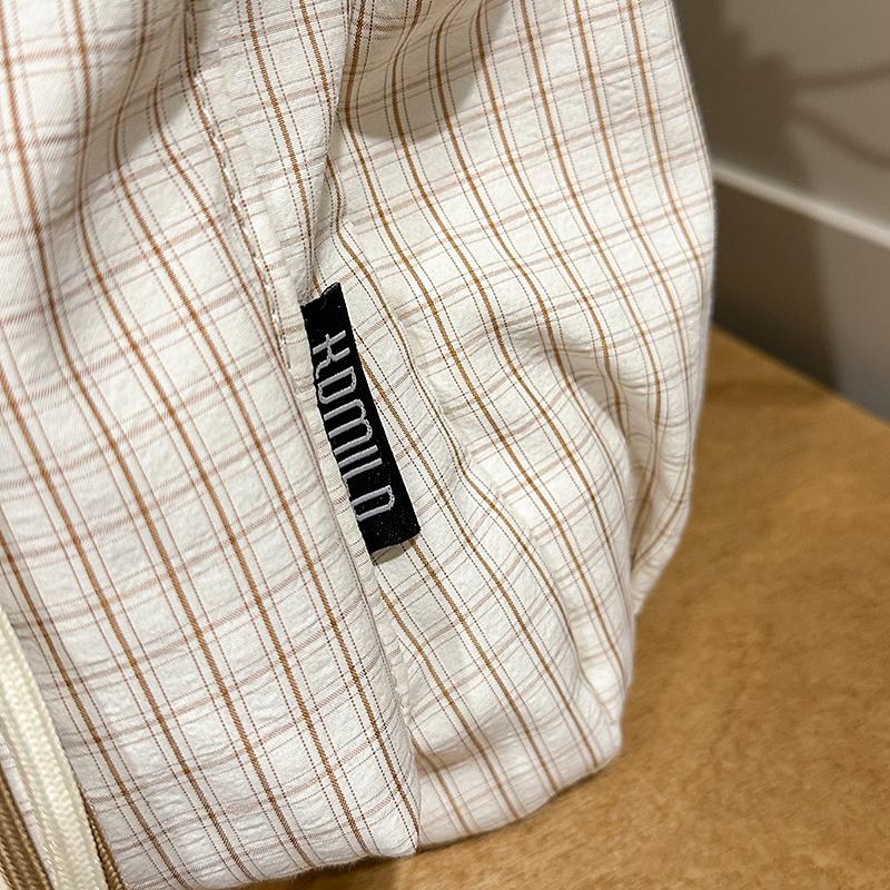 Rucksack Student Gestreift Rucksack mit großer Kapazität