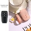 Handcrafted Leather Key Cover for Toyota Models (Asia Dragon, Camry, Senna, Corolla) - Mist Wax Vegetable-Tanned Cowhide