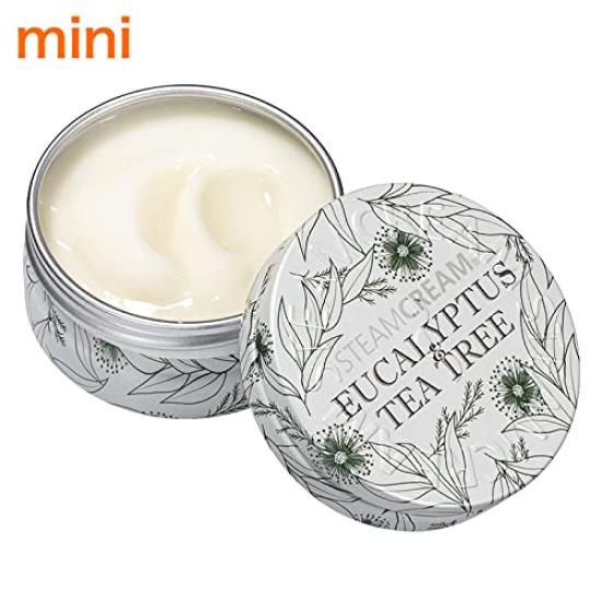 Eucalyptus Tea Tree Mini Moisturizing 30g in Pollen Relief Tea Lemon Natural Essential Gift [STEAMCREAM Official] & Mask, [Made Japan] Mask,