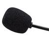 Mini Wired Headworn Sound Noise Reduction Microphone Clear Compatible with Most Amplifiers Portable