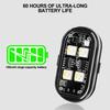 1/2/4/6/8Pcs Car Motorcycle Wireless LED Strobe Lights Decor Atmosphere Light with 8 Colors Rechargeable Lights Anti-Collision LED Warning Light