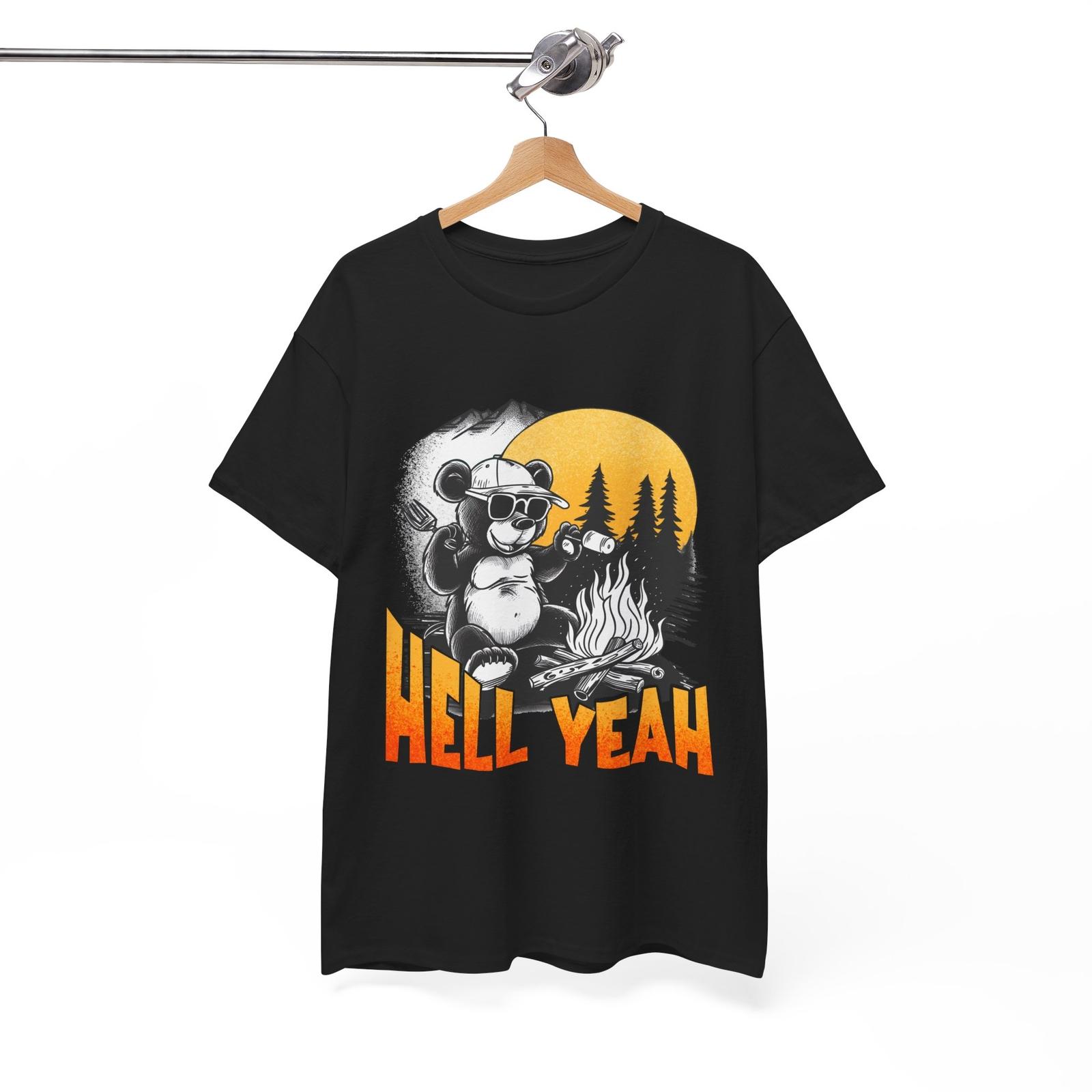Футболка Hell Yeah - Умная остроумная футболка для любителей каламбуров и игры слов L