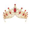 Alloy Queen Princess Crown Baroque Prom Dress Jewelry Vintage Bridal Headband  New Year