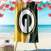Telo Mare Stampa Green Bay Packers, Grande Morbido Asciugatura Rapida per Spiaggia Campeggio Nuoto