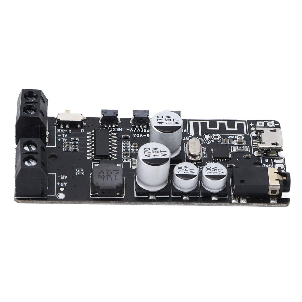 Digital Amplifier Board Wireless Stable Stereo Power Amplifier Module with Buttons For Car Computer Home Theater Audio