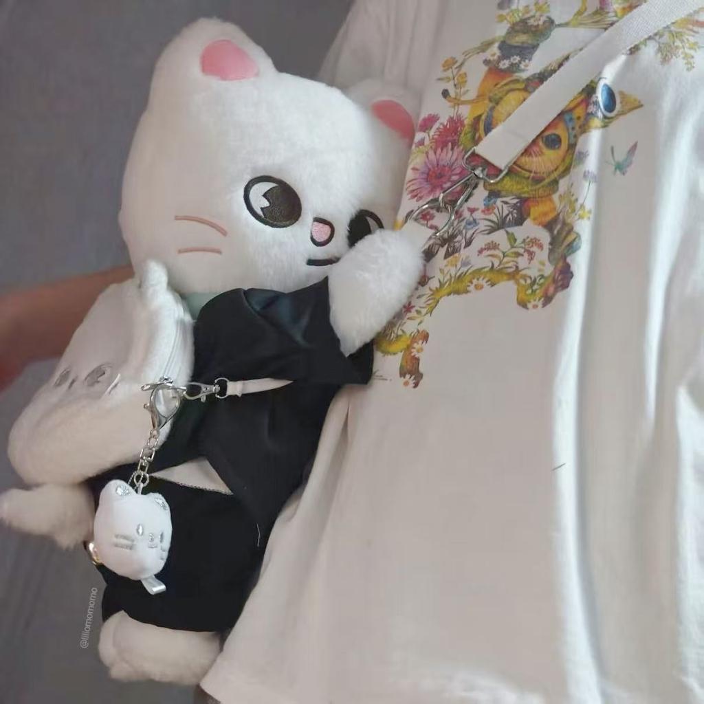 Straykids POP UP Doll SKZOO Plush Bag SKZ  Hyunjin Bangchan Leeknow Han Felix Seungmin I.N Changbin