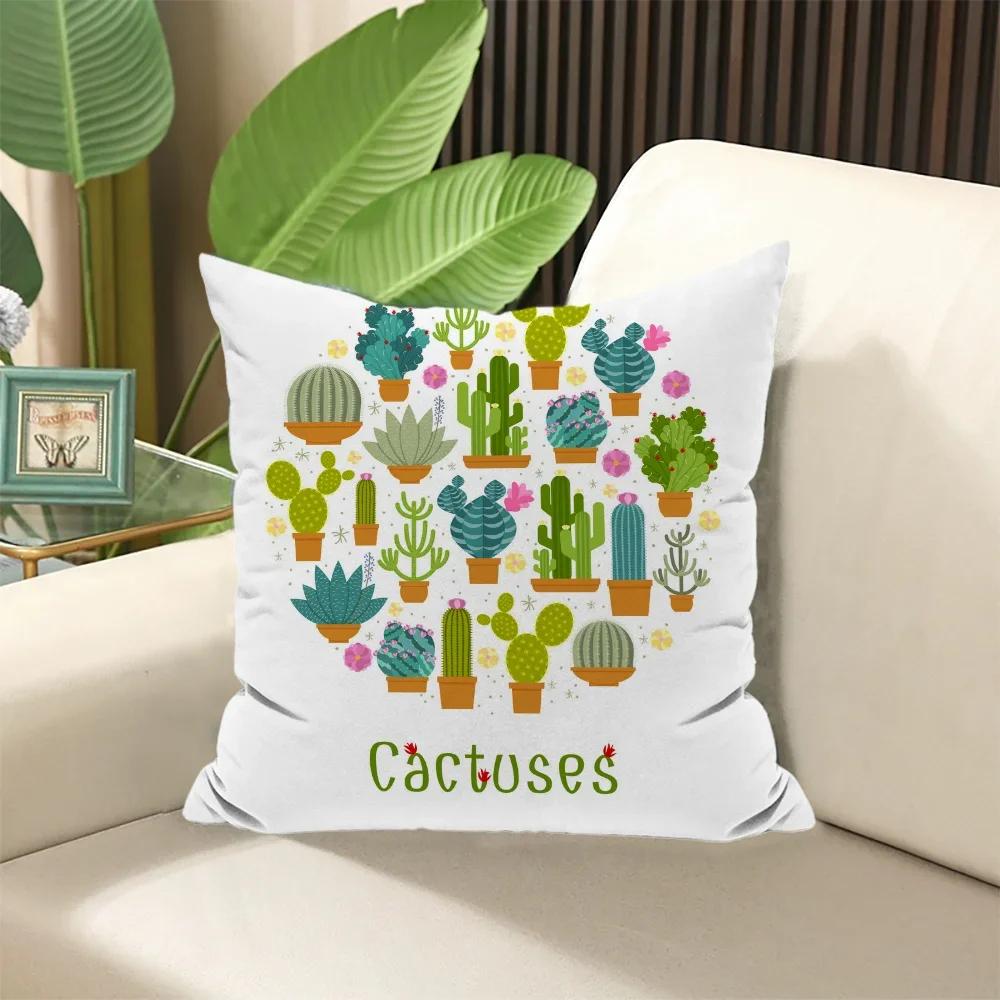 

Наволочки Кактус Декоративные подушки для дивана Наволочка для подушки × Мягкие подушки Элегантные чехлы для комнаты Сон Домашний текстиль 66x66cm жёлтый