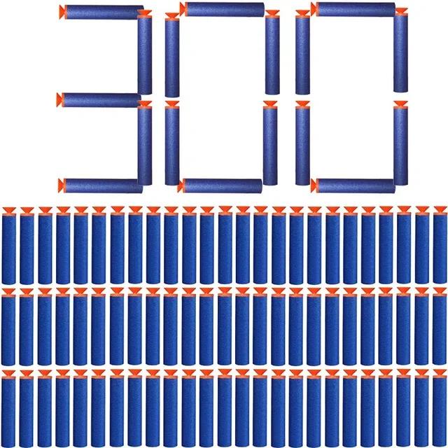 B2BHigh Quality Bullets Strike,7.2cm Filled Blue Suction Cup Darts,Xmas Boys Children Toy Gun Gift