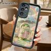 Phone Case: 2D Flat, Suitable for Samsung Galaxy A34 A35 M05 M06 S20 S22 S21 FE Plus 5G, Featuring an Umbrella-holding Little Frog, Perfect Christmas