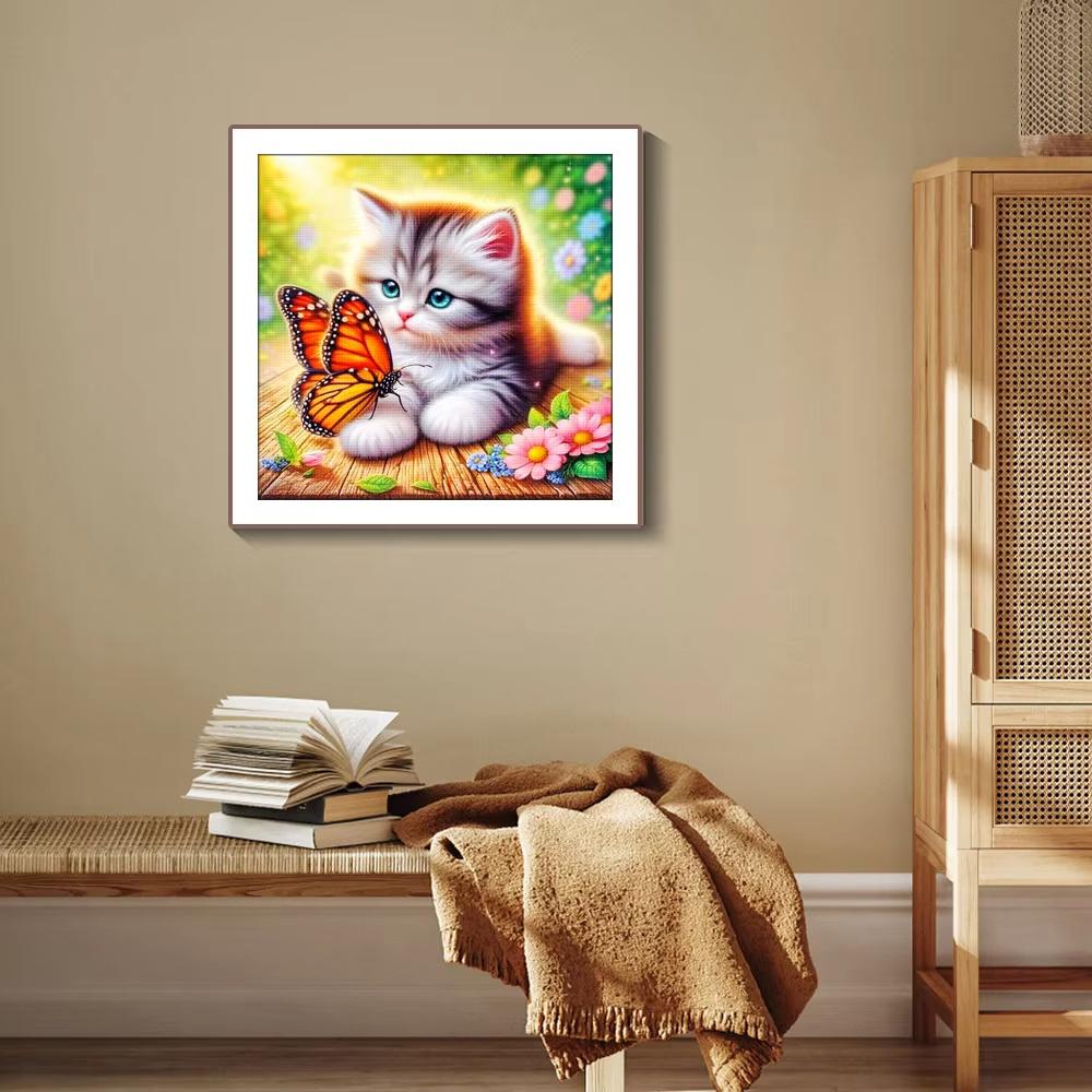 5D Diamond Painting Animal Dog Tiger Cat Cross Stitch Mosaic Kits Home Decoration Wall Stickers DIY Handmade Gift