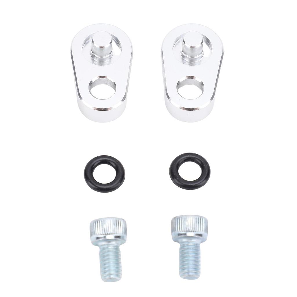 Throttle Body Bypass Cylinder Head Coolant Steam Port Plate Set 551693 Aluminum Replacement for LS Series Engines 1997