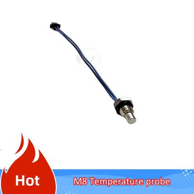 1pcs High Precision Temperature Sensor Probe M8 Screw Thread for Water Heater Wall Mounted Stove  Universal 50K Temperature Prob