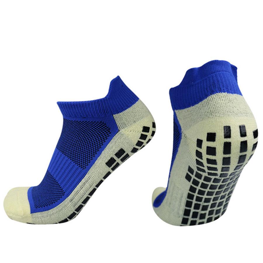 Yastıklama ve Nefes Alabilirlik için 5 renkli Yeni Erkek ve Kadın Kaymaz Futbol Çorapları Koşu Yoga Futbol Basketbol Yürüyüş Spor Çorapları Tekne