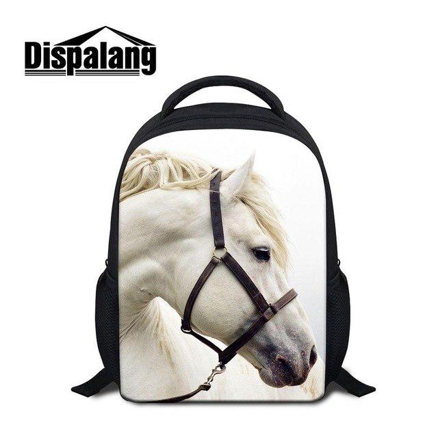 backpack with horse logo