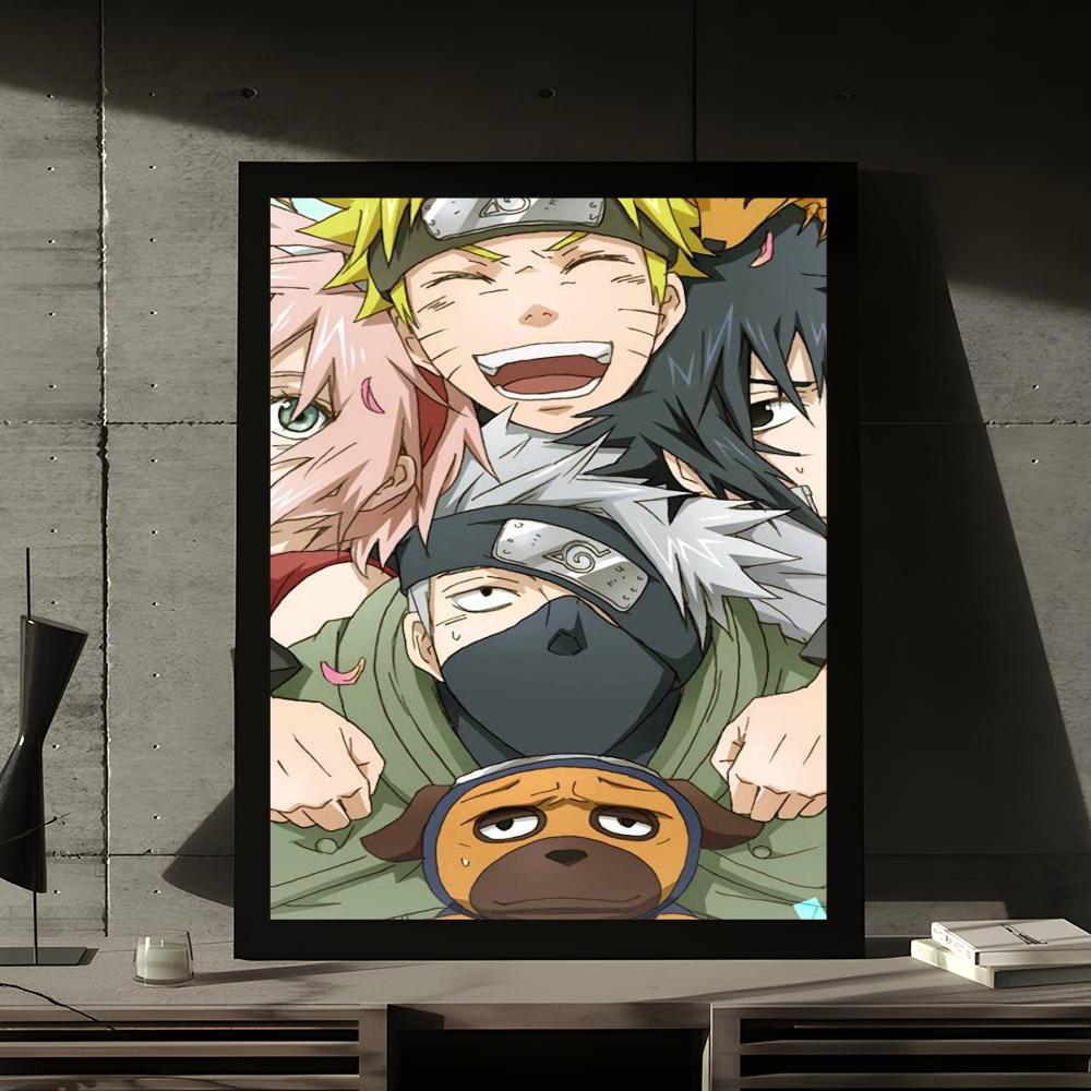 

Аниме N-Narutos Классический Винтажный Самоклеящийся Художественный Плакат Необычная Наклейка На Стену Для Украшения Бара В Гостиной Винтажная Живопись 21cm×30cm NoFrame