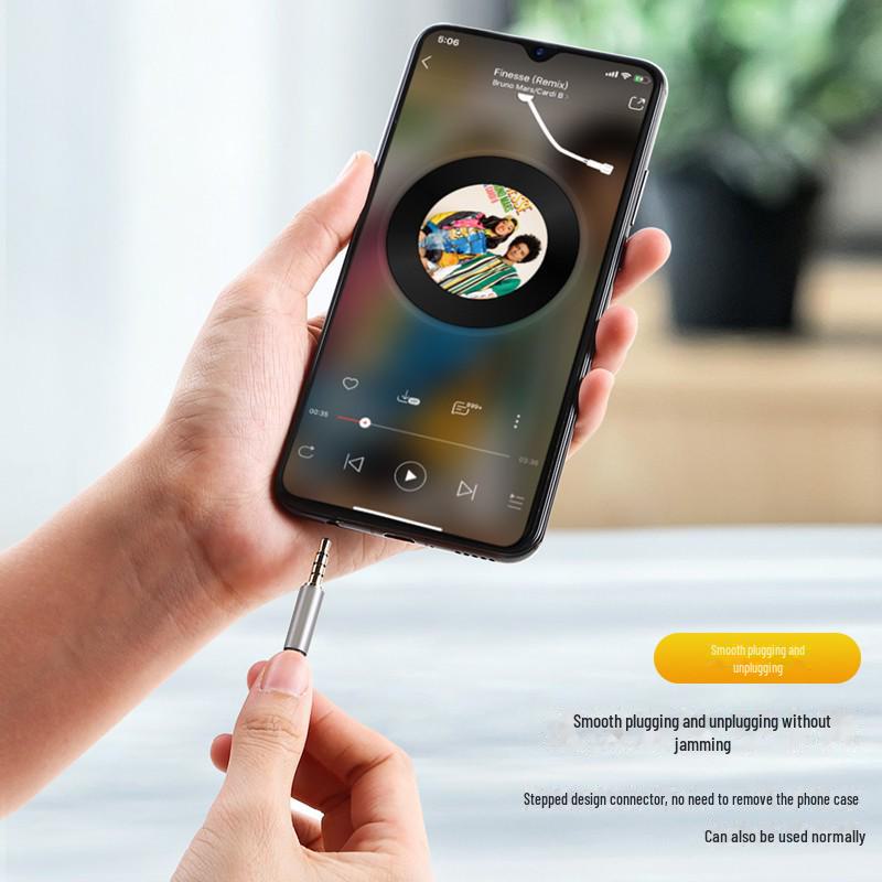 Biaz 3.5mm Male To Female Headphone Extension Cable with Microphone Support, 1m, 4-Pin.