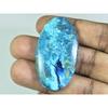 25X46X06MM Natural Shattuckite Oval Shape Cabochon Loose Gemstone 101Cts. D-140