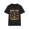Biker T Shirt Motorcycle Club Vintage Rider Design Vintage Comfortable Versatile Breathable Streetwear Homme Graphic