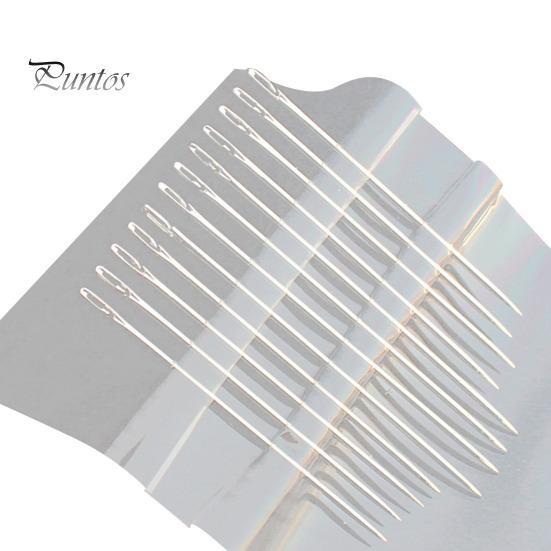 1 set de ac pentru cusături, antideformare, prindere confortabilă, ac portabil pentru orbite pentru femei