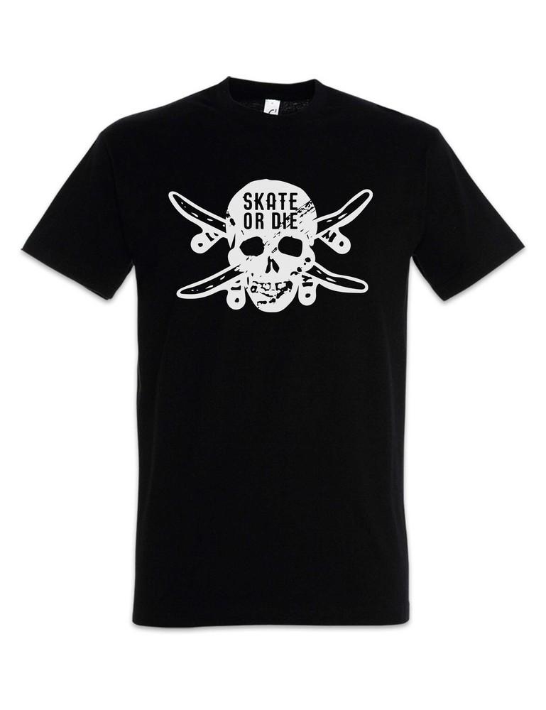 

Skate Or Die II T-Shirt Oldschool Skateboard Skater Kickflip SK8 Bones 2XL
