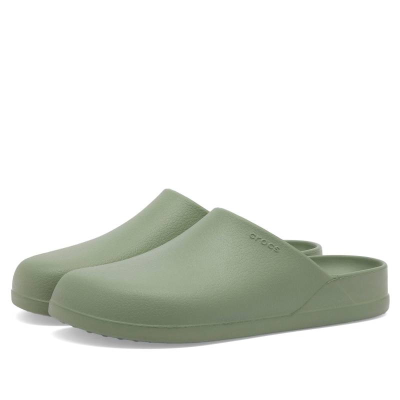 Crocs Comfortable Simple Toe Slippers Unisex Green