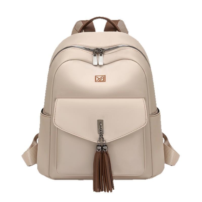 Schoolbag Backpack Women's 1011 New Fashion Trend Leisure Travel Bag Student School Bag Large Capacity Backpack