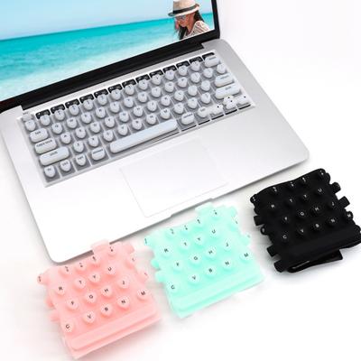 Προστατευτικό Πληκτρολογίου Laptop Πλήρους Μεγέθους από Μαλακή Σιλικόνη, Αντιστατικό, με Σχέδια Nail Art