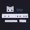 1/4 Sets Refrigerator Door Sliding Guide For Electrolux/Siemens/ Built-In Fridge Door Slide Rail Mounting Kit