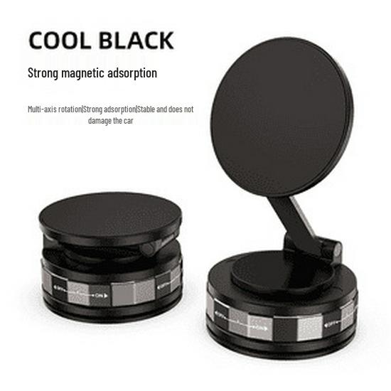 

Magnetic Car Phone Holder with Suction Cup for Live Streaming, Navigation & Shooting