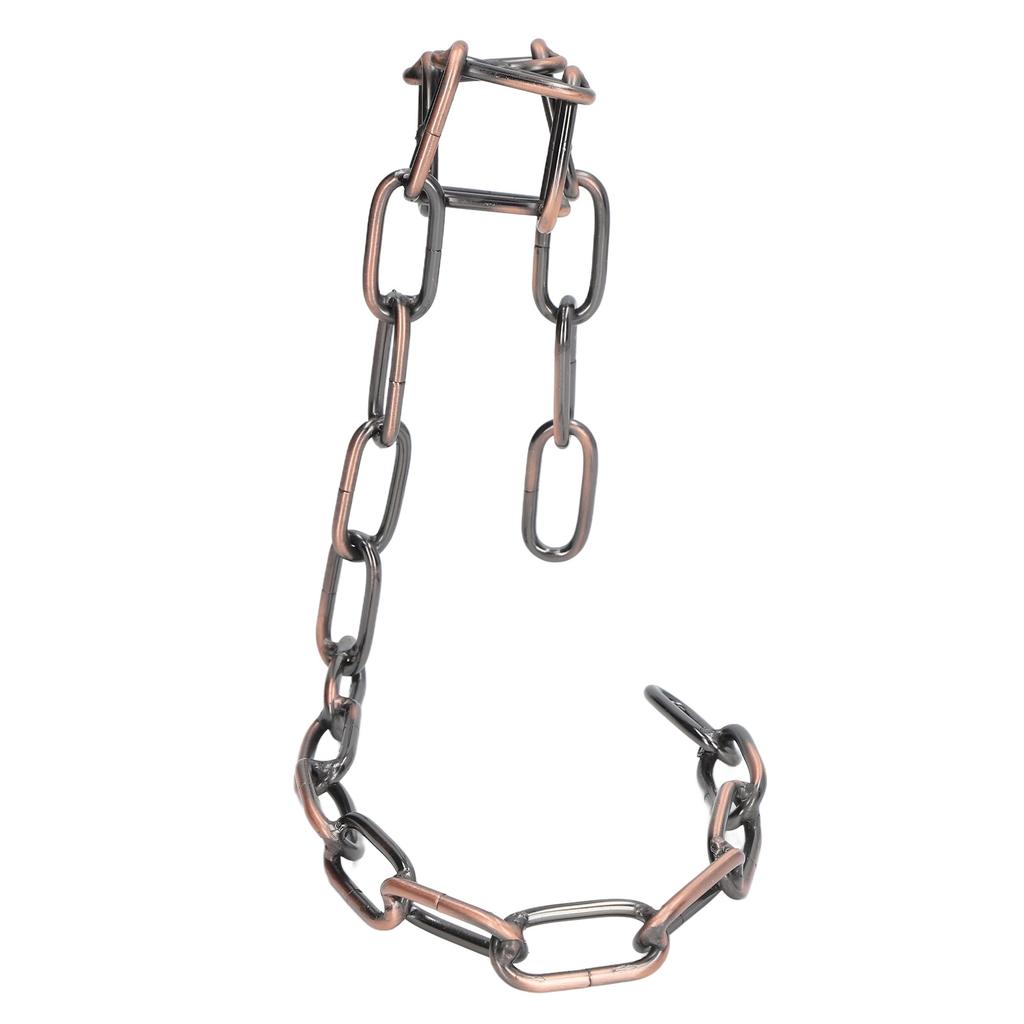 Novelty Wine Bottle Holder Floating Steel Link Chain Wine Bottle Rack Holder Holds Bottles In Air
