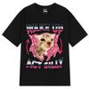 Wake Up Act Silly Kitty Graphic T Shirt Funny Cat Meme Hot Sale Short Sleeve T-shirt Men Women Casual Cotton Oversized T Shirts