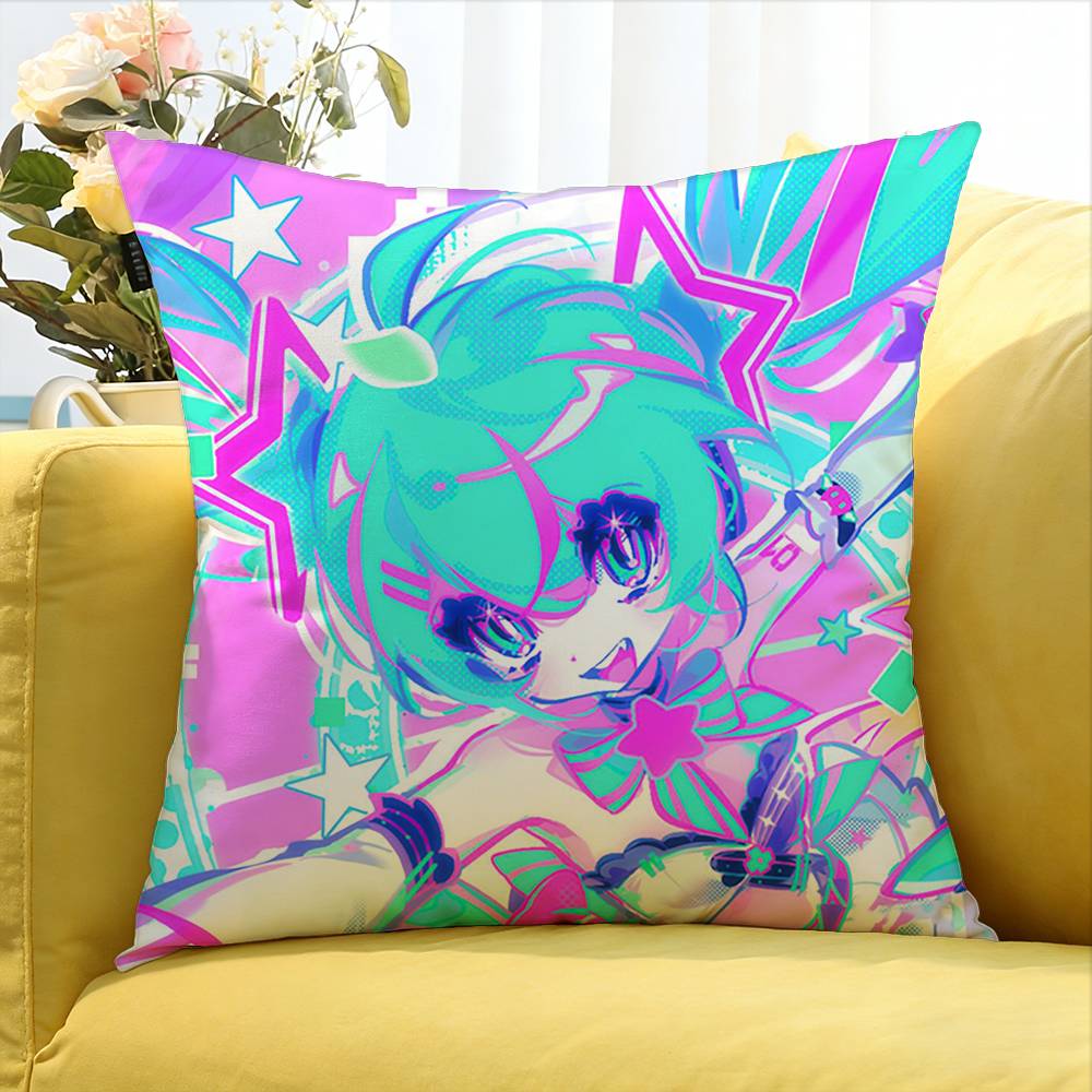 Game Marija Rin Muse Dash   Various Sizes Square Pillow Case For Car Home Bedchamber Decor