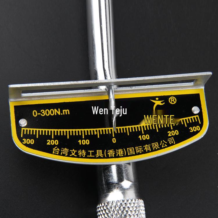 Professional Adjustable Kilogram Torque Wrench - Pointer Type for Auto Repair
