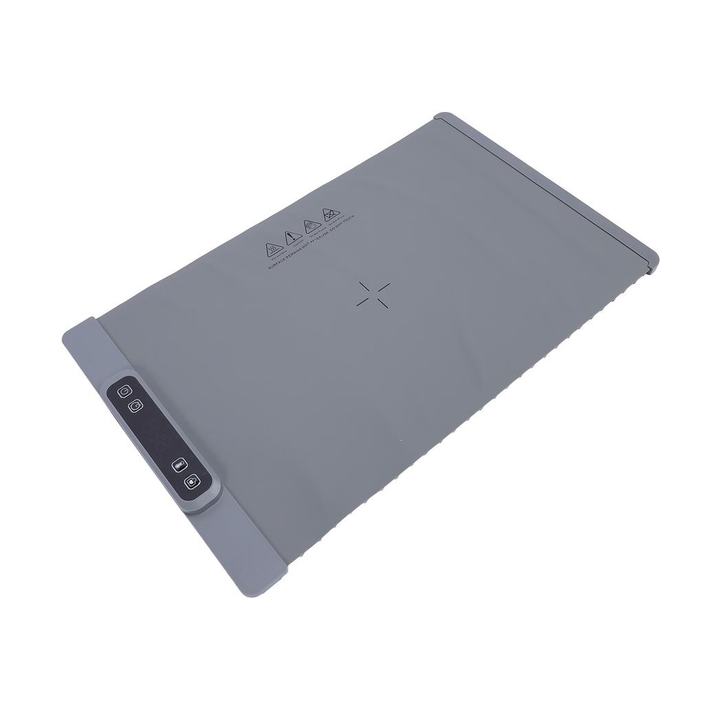 Food Warming Mat Silicone Electric Warming Tray Foldable Heater Food Pad with 3 Temperature Levels