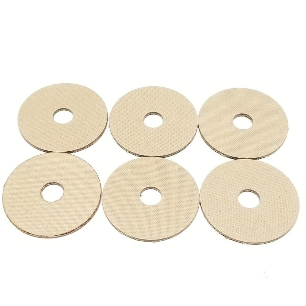 Six fiber blade gaskets replacement for lawn mower parts compatible with models 421200 For 285955 285959 285960