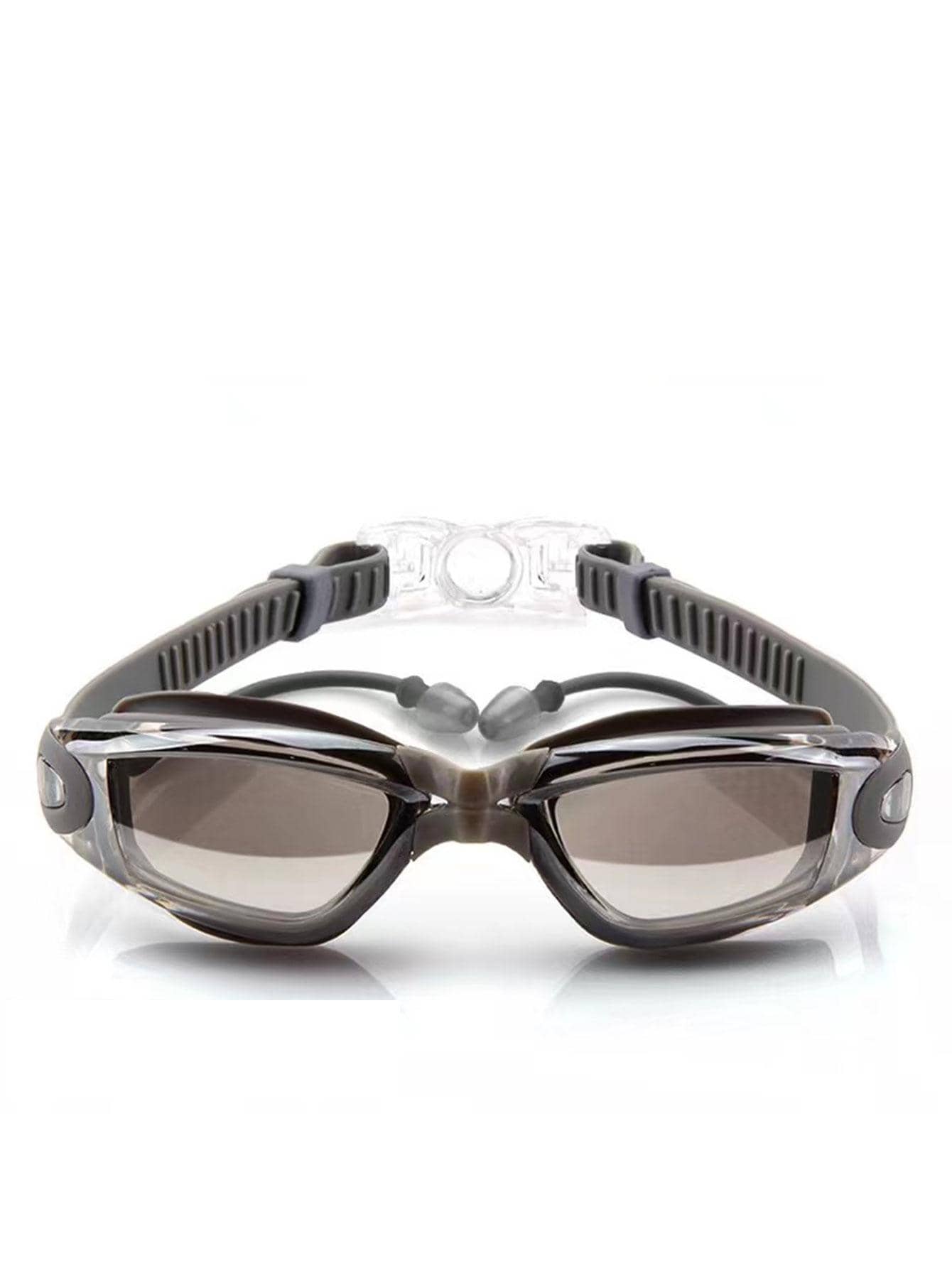 

Профессиональные очки для плавания для взрослых, водонепроницаемые противотуманные гоночные очки для мужчин и женщин, крутое посеребренное снаряжение для плавания, оптовая продажа чёрный