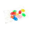 12Pcs/Set Multicolor Key Top Covers Head Caps Tags Id Markers Mixed Toppers Color Identification Ring Silicone Key Case