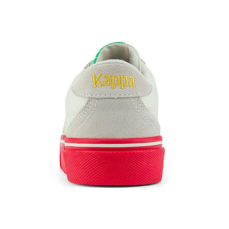 Kappa Canvas Casual Comfortable Breathable Lightweight Durable Non-Slip Low-Top Skate Shoes Unisex Sneaker White K0BY5CS11P-024
