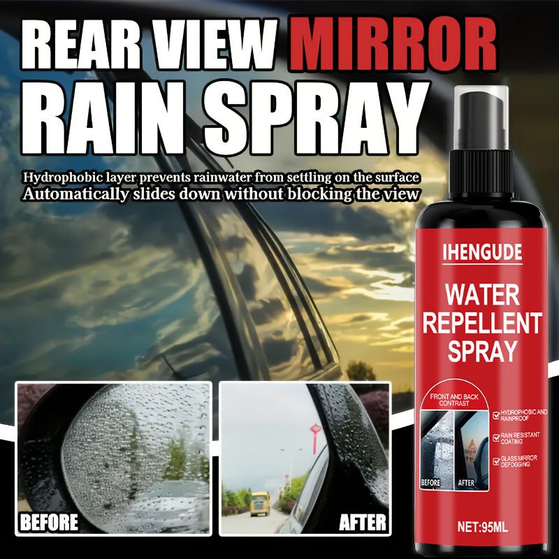 Auto Glas Wasserdichtes Spray, Anti-Regen Beschichtung, Hydrophobes Regenabweisendes Auto Flüssigkeit, Windschutzscheibe Spiegel Wasserdichte Wachs Beschichtung Kit, Hydrop