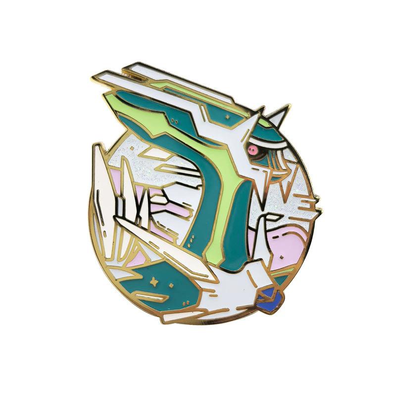 Anime Game Pokemon Hard Enamel Pins Cute Cartoon Gengar Brooches On Clothes Lapel Badges Metal Jewelry Accessories
