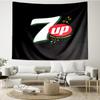 Refreshing 7-up On A Hot Day Tapestry Room Decoration Wall Hanging for Living Room Bedroom, Dormitory, Birthday and Christmas Gifts