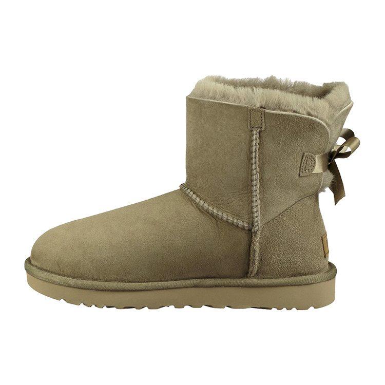 UGG Mini Bailey Bow Ii Boot Snow Boots Light Brown Women's 1016501-ALP